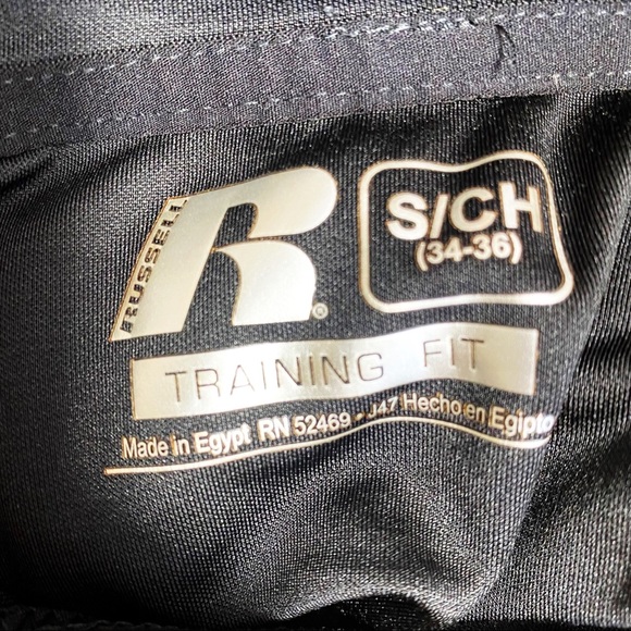 RUSSELL Training fit Dri-Power 360 zip pocket hood mesh lined kangaroo pocket S - Picture 7 of 9